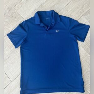 Youth Large Vineyard Vines Blue Polo